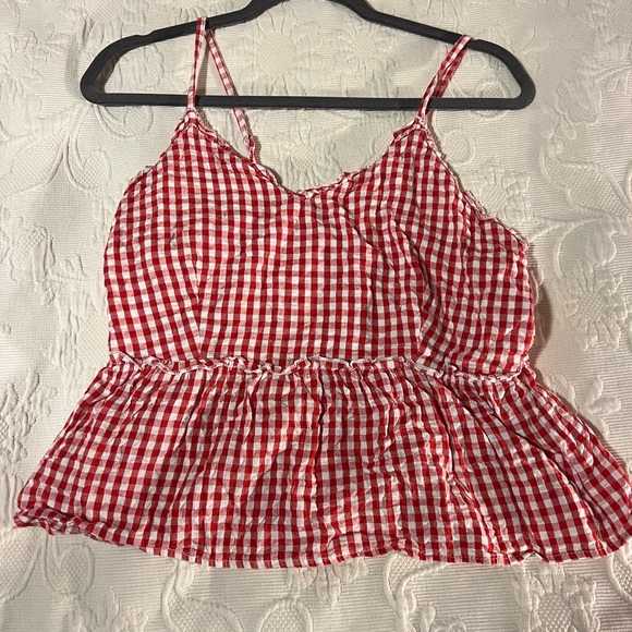 Tops - Red and white top